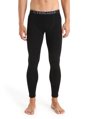 Icebreaker 15.5 Merino Thermal Miesten Leggingsit Mustat | FI 1124PJJQ